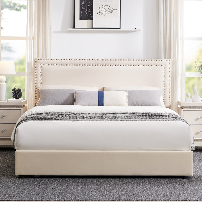 Vecelo UP Upholstered Storage Bed & Reviews - Wayfair Canada